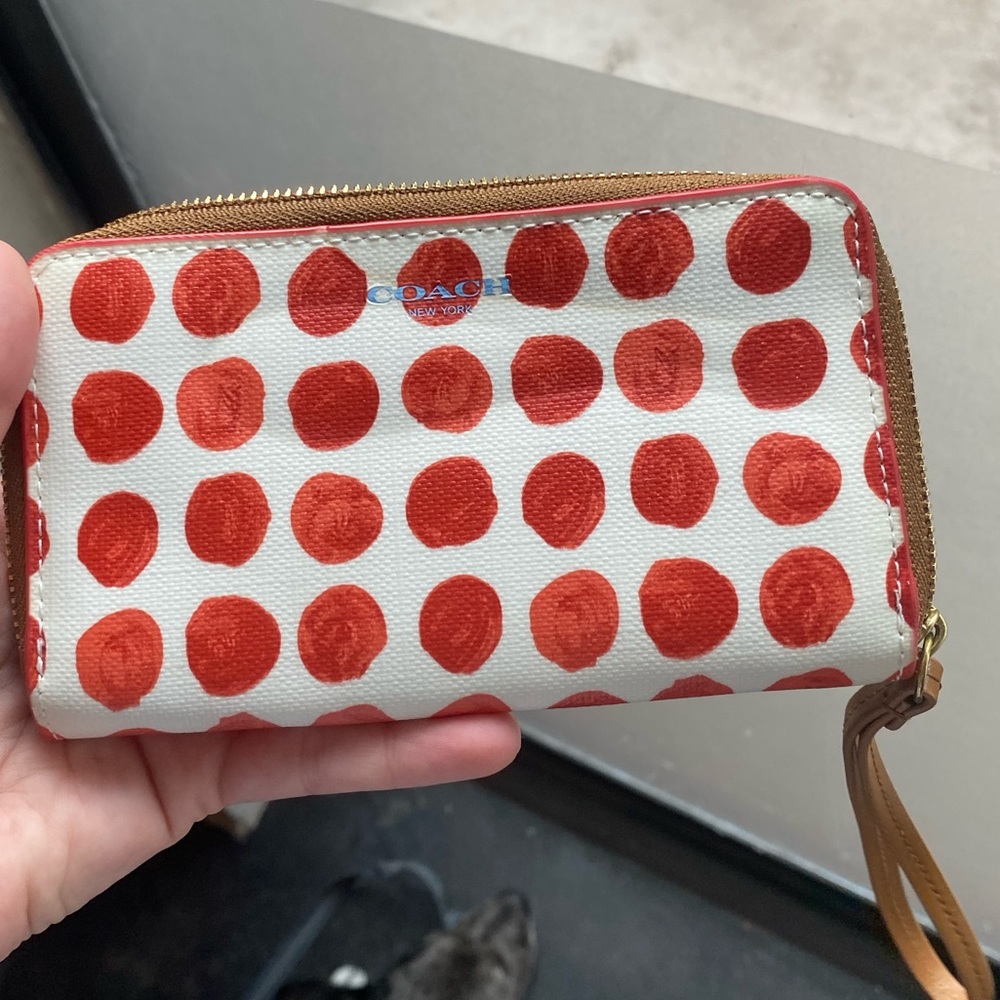 Coach wristlet